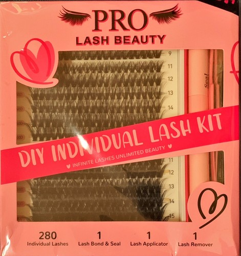 Pro lash extension set 280 - extension, pcs