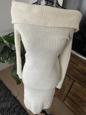 H&M Carmen Strickkleid Kleid