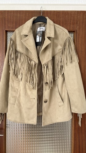 Neu kunst lederjacke mit - neu,