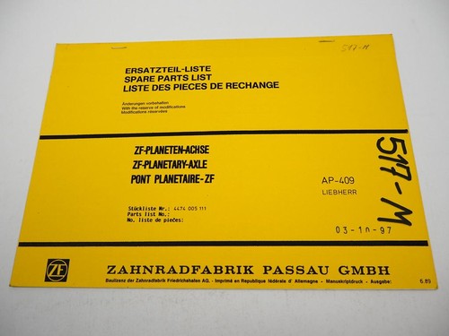 Original 409 - zf, ap-409