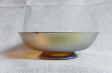 WMF Myra Fußschale Glas Schale irisierend Glasschale Art Deco Ø ~ 13 cm