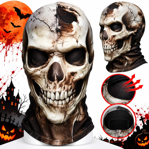 Halloween maske totenkopf - maske,