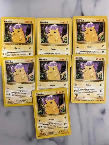 Pokemon karte pikachu 102 - pokemon, 58/102