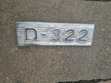 D322 Schild Emblem Typ McCormick Farmall Mc Cormick IHC Case IH