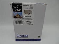 Original Epson C13T74414010 / T7441 Tintenpatrone Schwarz für WP-M4015 Series