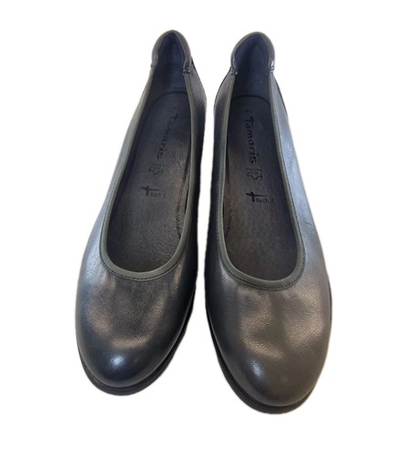 Tamaris ballerina leder - tamaris,