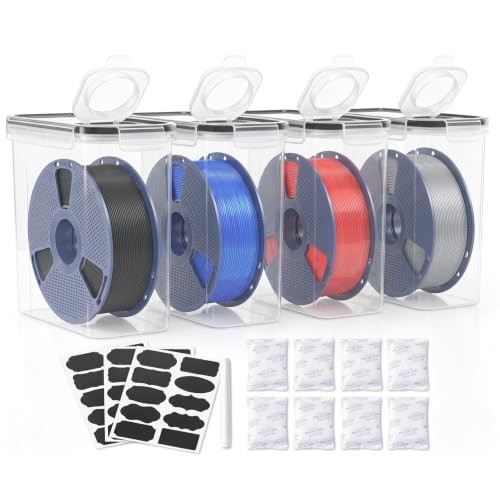 Filament aufbewahrungsbox 4er - aufbewahrungsbox,