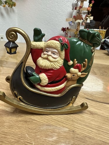 Weihnachtsmann schlitten - weihnachtsmann, im