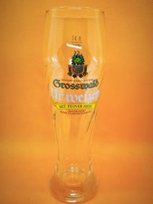 älteres WEIZEN - / WEISSBIERGLAS GROSSWALD URWEIZEN EIWEILER  0.3 l