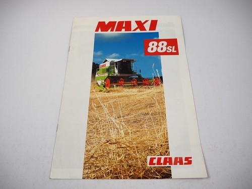 Original prospekt claas - prospekt,