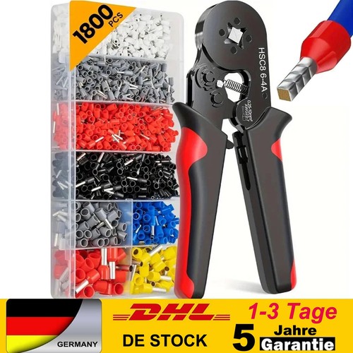Crimpzange set 1800 - crimpzange,