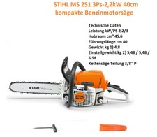 STIHL MS 251 3Ps 40cm lang 