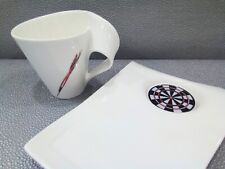 Villeroy & Boch New Wave Limited Edition 2007 DART Cappuccino Tasse und Platte