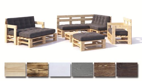 Palettenmöbel holz lounge - palettenmöbel,