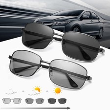 Nachtfahrbrille Auto Sonnenbrille Photochrome Fahrenbrille Kontrastbrille Herren