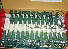 25er KonstSmide Schaftkerzen  Weihnachtslichterkette Weihnachtsbeleuchtung NEU