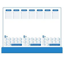 Schreibtischunterlage Schreibunterlage Papier 50 Bl. Schutzleiste 2024/25/26 A2 