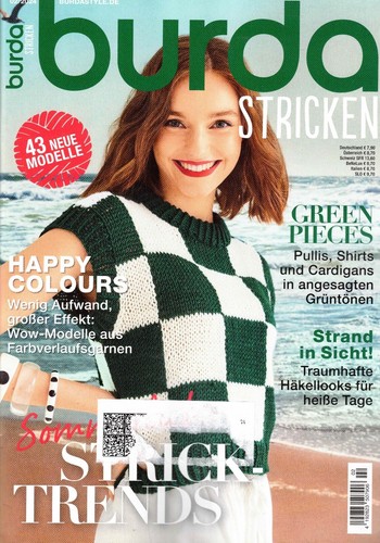 Burda stricken zeitschrift - stricken, neu