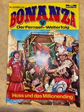 BASTEI COMIC - BONANZA Nr. 83 "Hoss und das Millionending" -  TOP!