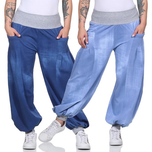 Damen jeans hose baggy - hose,