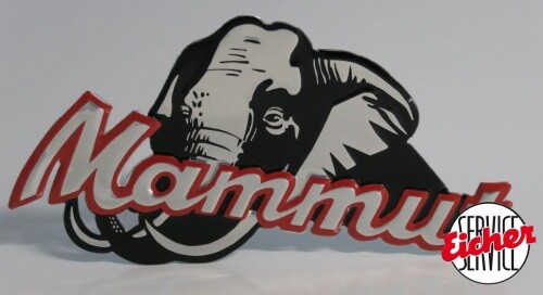 Raubtier mammut emblem orginal - mammut-emblem,