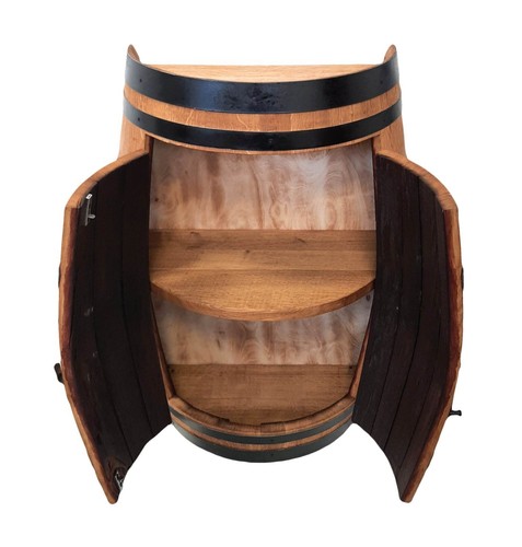 Weinregal holztisch halbrund - weinregal,