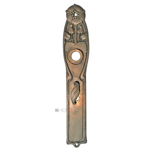 Langschild jugendstil floral - langschild,