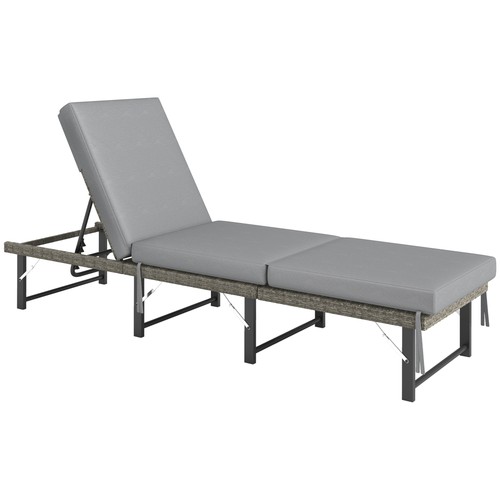 Outsunny klappbare rattan - outsunny,