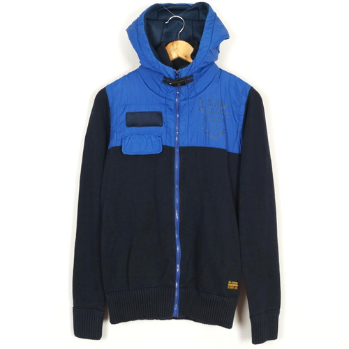 Star dean vest hooded - dean, knit