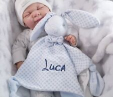 ❤️  BotoBaby®  Schmusetuch bestickt mit Namen ❤️ Schnuffeltuch ❤️ Kuscheltuch ❤️