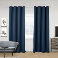 2 x Vorhänge blickdicht mit