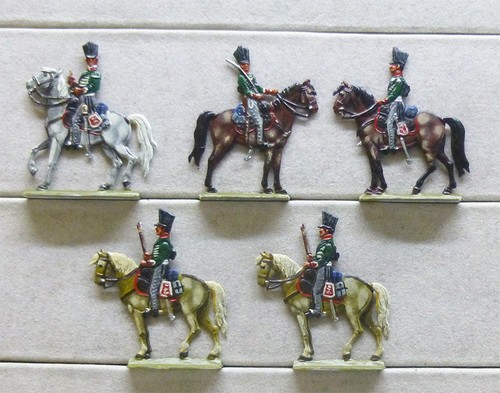 Zinnfiguren preussen husaren - preussen,
