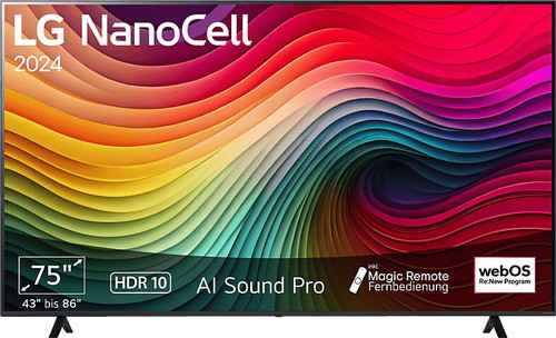 75nano81t6a zoll 4k - lg, 75