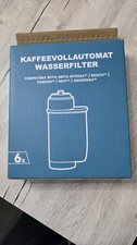 AquaCrest AQK-01 6x Wasserfilter für SIEMENS BRITA Intenza - Weiß