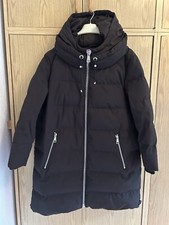 Daunenmantel /Lange Jacke       DKNY schwarz Gr.XL