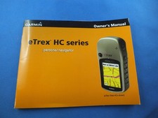 Original Garmin Owners Manual eTrex HC series Anleitung Bedienungsanleitung TOP