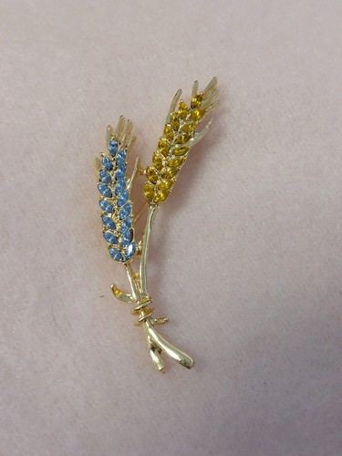 Schmuck brosche weizen ähren - brosche,