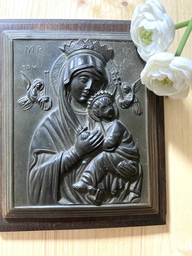 Ikone wandrelief bild - wandrelief, madonna