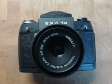 Analoge Spiegelreflexkamera, 35 mm, EXA 1 C, mit Carl Zeiss Tessar 2,8 /50 mm...