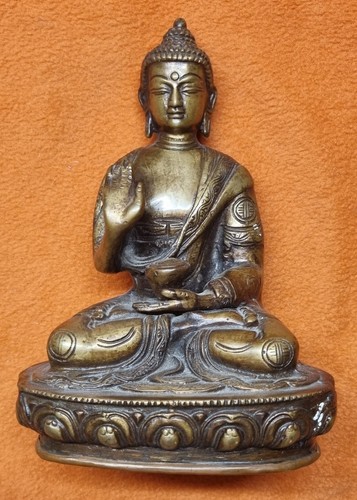 Bronze buddha sockel - bronze,