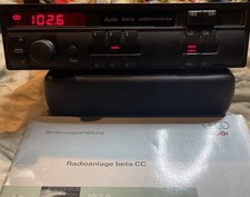 Org. Alpine Audi A4 B5 A8 Beta CC Autoradio + Code 4D0035152 Voll Funktionsfähig