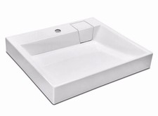 Fiberglas Waschbecken 60x52 cm