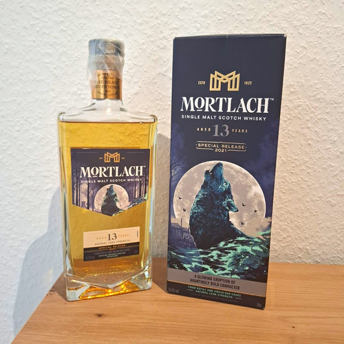 Mortlach single malt scotch - single,