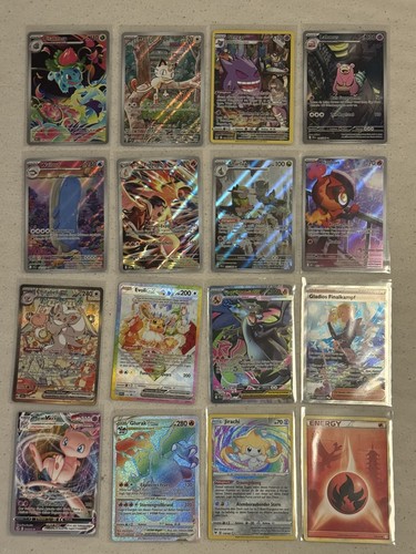 Große pokemon karten sammlung - große,