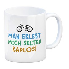 Man erlebt mich selten radlos