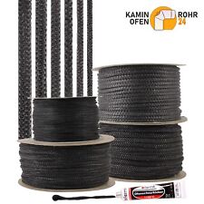 Ø 6 - 20 mm Ofentürdichtung Ofendichtschnur Ofendichtung Dichtung