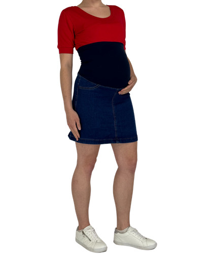 Umstandsrock jeans rock - umstandsrock,