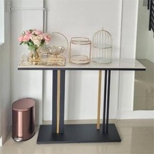 Keramik Konsolentisch Flurtisch Sofatisch Verschleißfest und kratzfest Dekotisch