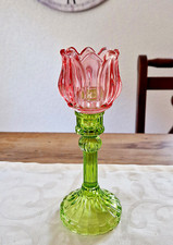 ❀ Teelichthalter Tulpe Glas