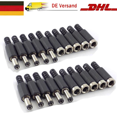 10x stecker buchse - 5-10x, dc